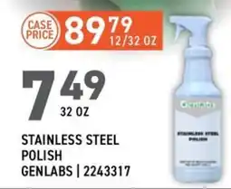 US Foods Chef's Store Stainless Steel Polish Genlabs offer