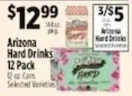 Pioneer Supermarkets Arizona Hard Drinks offer