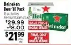 Pioneer Supermarkets Heineken beer offer