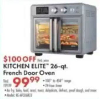 Kitchen Elite 26-qt. French Door Oven