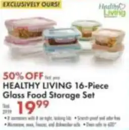 Boscov's Healthy Living glass food storage set offer