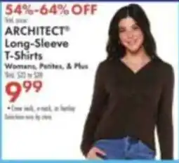 Boscov's Architect Long-Sleeve T-Shirts offer
