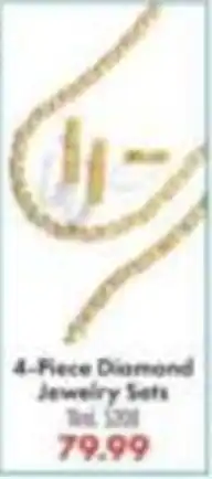 Boscov's 4-Piece Diamond Jewelry Sets offer