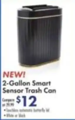 Boscov's 2-Gallon Smart Sensor Trash Can offer