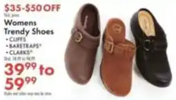 Boscov's Womens Trendy Shoes offer