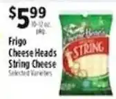 Pioneer Supermarkets Frigo cheese heads string cheese offer