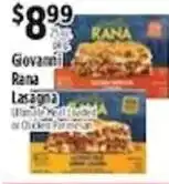 Pioneer Supermarkets Giovanni Rana Lasagna offer