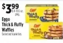 Pioneer Supermarkets Eggo Thick & Fluffy Waffles offer