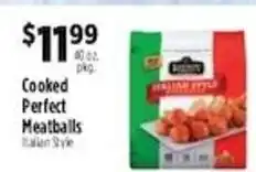 Pioneer Supermarkets Bertolli cooked perfect meatballs offer