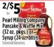 Pioneer Supermarkets Pearl Milling Company Pancake & Waffle Mix offer