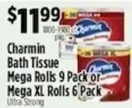 Pioneer Supermarkets Charmin bath tissue offer