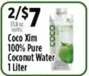 Pioneer Supermarkets Coco Xim coconut water offer