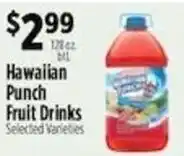 Pioneer Supermarkets Hawaiian Punch Fruit Drinks offer