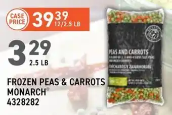 Frozen Peas & Carrots Monarch