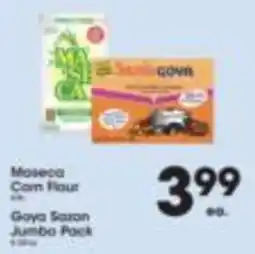 Price Rite Maseca Corn Flour Goya Saron Jumbo Pack offer