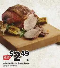 Giant Food Whole Pork Butt Roast offer