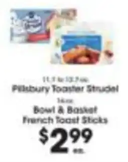 Price Rite Pillsbury toaster strudel offer