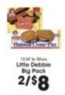 Price Rite Little Debbie Big Pack offer