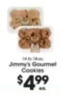 Price Rite Jimmy's Gourmet Cookies offer