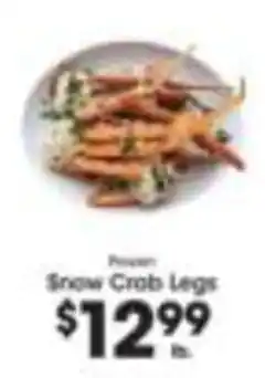 Price Rite Frozen Snow Crab Legs offer