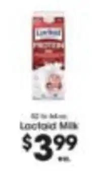 Price Rite Lactaid Milk offer