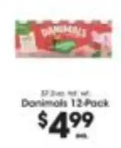 Price Rite Danimals 12-Pack offer