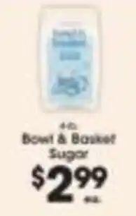 Price Rite Bowl & Basket Sugar offer