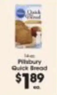 Price Rite Pillsbury Quick Bread offer