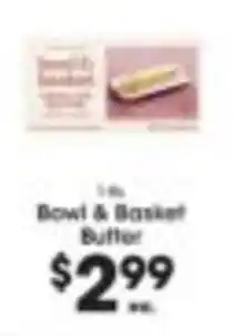 Price Rite Bowl & Basket Buffer offer