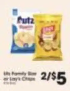 Price Rite Nutz or Lay's Chips offer