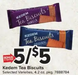 Giant Food Kedem Tea Biscuits offer