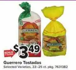 Giant Food Guerrero Tostadas offer