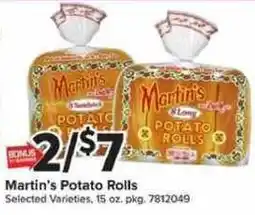 Giant Food Martin's Potato Rolls offer