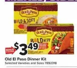 Giant Food Old El Paso Dinner Kit offer