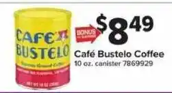 Giant Food Cafe Bustelo Coffee offer