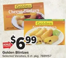 Giant Food Golden Blintzes offer