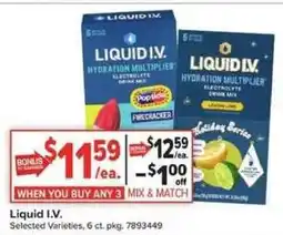 Giant Food Liquid I.V. Hydration Multiplier offer