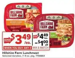 Giant Food Hillshire Farm Lunchmeat offer
