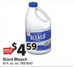 Giant Food Giant Bleach offer