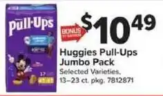 Giant Food Huggies Pull-Ups offer