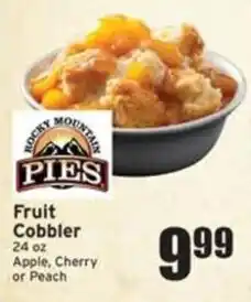 Ray's Food Rocky Mountain Pies Fruit Cobbler offer