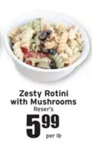 Ray's Food Reser's Zesty Rotini with Mushrooms offer