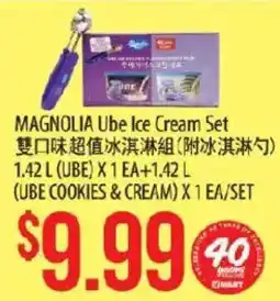 Hmart Magnolia Ube Ice Cream Set offer