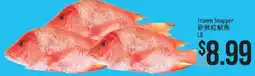 Hmart Frozen Snapper offer