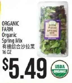 Hmart Oragnic Farm Spring Mix offer
