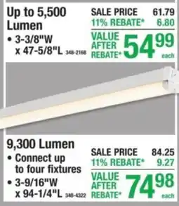 Menards Up to 5,500 Lumen offer