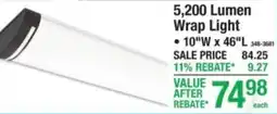 Menards Wrap Light offer