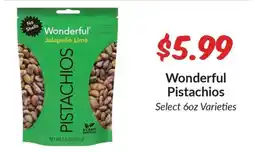 Woodman's Wonderful Pistachios offer