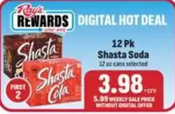 Ray's Food Shasta Soda offer