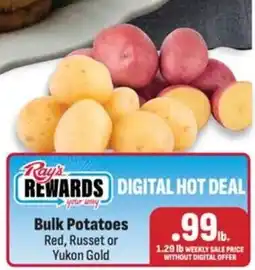 Ray's Food Ray's Rewards Bulk Potatoes offer